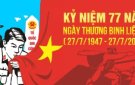 Bài tuyên truyền 77 năm ngày thương binh liệt sỹ